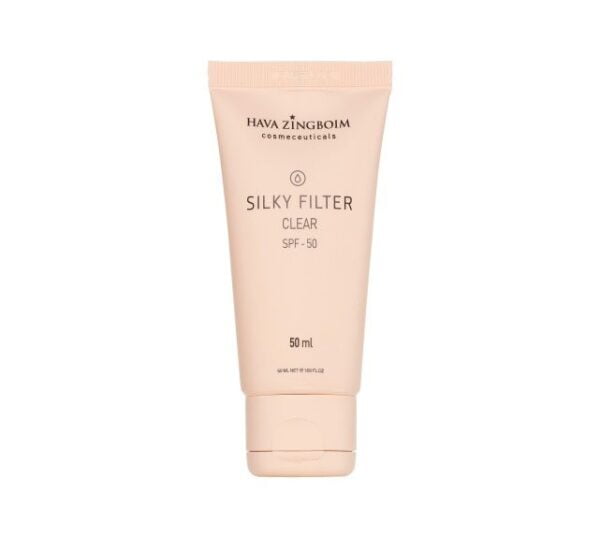 קרם הגנה סילקי פילטר 50SPF SILKY FILTER חוה זינגבוים
